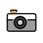 Camera emoji on OpenMoji