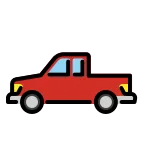 Emoji Camioneta en OpenMoji