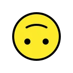 Emoji Cara al revés en OpenMoji