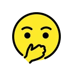 Face with Open Eyes and Hand Over Mouth emoji on OpenMoji