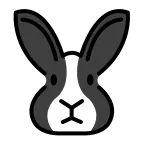 Rabbit Face emoji on OpenMoji
