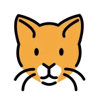 Cat Face emoji on OpenMoji