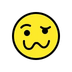Emoji Cara de grogui en OpenMoji