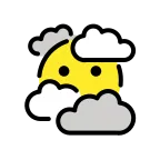 Face in Clouds emoji on OpenMoji