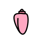 Emoji Caracola en OpenMoji