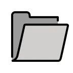 Open File Folder emoji on OpenMoji
