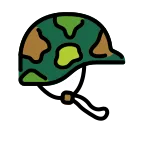Emoji Casco militar en OpenMoji
