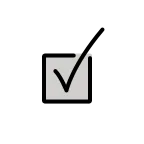Check Box with Check emoji on OpenMoji