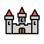 Castle emoji on OpenMoji