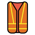 Emoji Chaleco de seguridad en OpenMoji