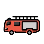 Fire Engine emoji on OpenMoji