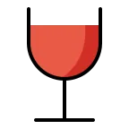 Emoji Copa de vino en OpenMoji