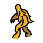 Hairy Creature emoji on OpenMoji