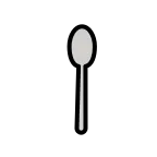 Spoon emoji on OpenMoji