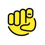 Index Pointing at the Viewer emoji on OpenMoji