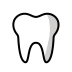 Emoji Diente en OpenMoji