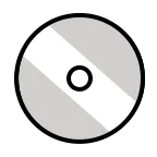 Optical Disk emoji on OpenMoji