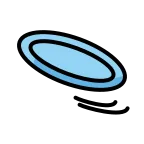 Flying Disc emoji on OpenMoji