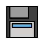 Emoji Disquete en OpenMoji