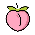 Emoji Durazno en OpenMoji