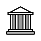 Emoji Edificio clásico en OpenMoji