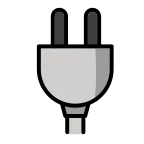 Emoji Enchufe eléctrico en OpenMoji