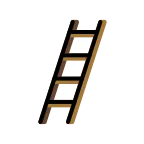Emoji Escalera en OpenMoji