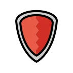 Shield emoji on OpenMoji