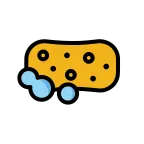 Sponge emoji on OpenMoji