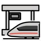 Emoji Estación de tren en OpenMoji