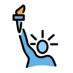 Statue of Liberty emoji on OpenMoji
