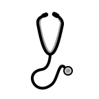 Stethoscope emoji on OpenMoji