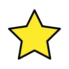 Emoji Estrella en OpenMoji