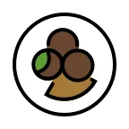 Falafel emoji on OpenMoji