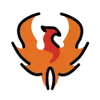 Phoenix emoji on OpenMoji