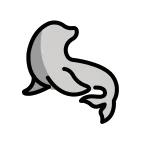 Emoji Foca en OpenMoji