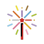 Emoji Fuegos artificiales en OpenMoji