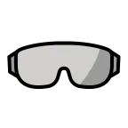Goggles emoji on OpenMoji