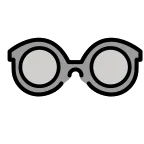 Emoji Gafas en OpenMoji