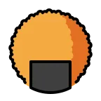 Rice Cracker emoji on OpenMoji