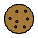 Cookie emoji on OpenMoji