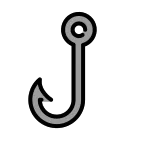 Hook emoji on OpenMoji