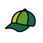 Emoji Gorra con visera en OpenMoji