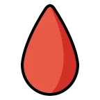 Emoji Gota de sangre en OpenMoji