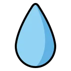 Droplet emoji on OpenMoji