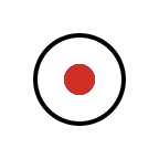 Record Button emoji on OpenMoji