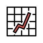 Chart Increasing emoji on OpenMoji