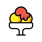 Emoji Granizado hawaiano en OpenMoji