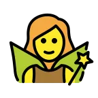 Emoji Hada mujer en OpenMoji