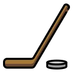 Emoji Hockey sobre hielo en OpenMoji